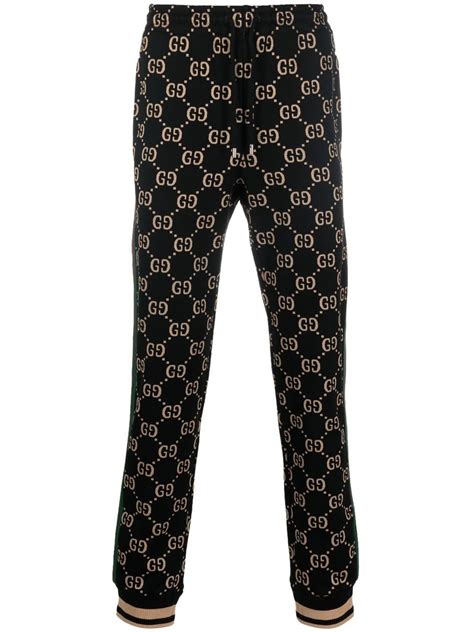 mens gucci sweat pants|farfetch gucci sweatpants.